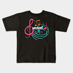 music is life Kids T-Shirt